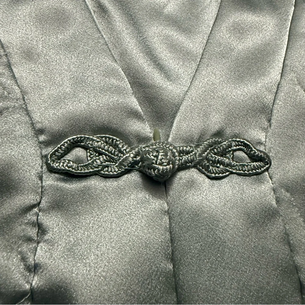 Valentino Íntimo quilted long robe side M - Picture 3 of 14